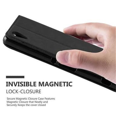 Sony Xperia M4 AQUA lommebokdeksel case (svart)