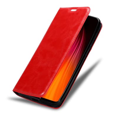 Xiaomi RedMi NOTE 8 lommebokdeksel case (rød)