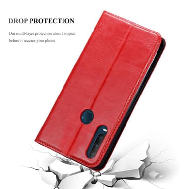 Alcatel 1S 2020 lommebokdeksel case (rød)