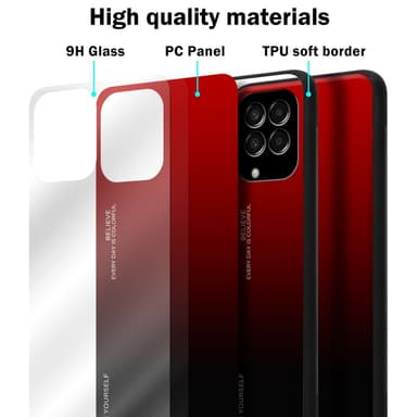 Deksel Samsung Galaxy M33 5G Case Cover (Svart)