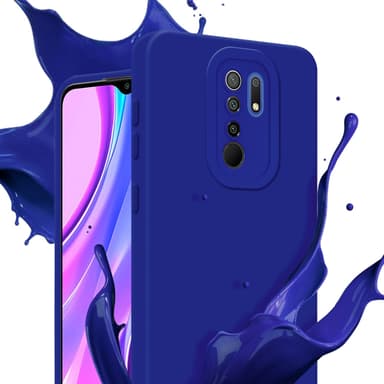 Xiaomi RedMi 9 Deksel case (blå)