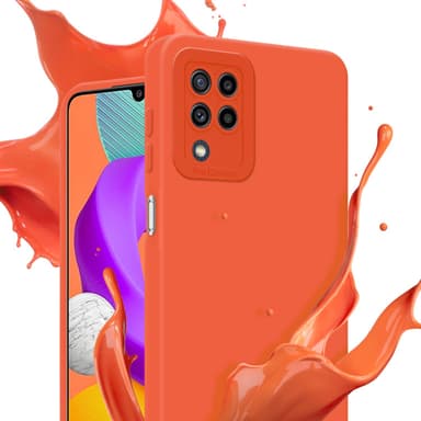 Samsung Galaxy M22 / M32 4G Deksel case (oransje)
