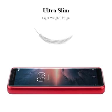 Deksel Nokia 8 Sirocco Case Cover (rød)