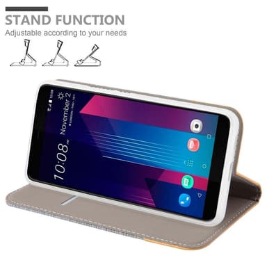 HTC U11 PLUS lommebokdeksel etui (grå)