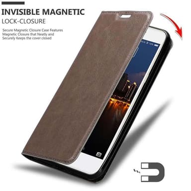 ZTE Nubia N2 lommebokdeksel case (brun)