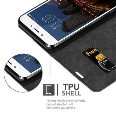 ZTE Nubia N2 lommebokdeksel case (brun)