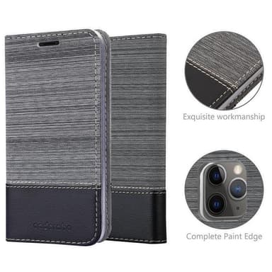 iPhone 11 PRO MAX lommebokdeksel etui (grå)