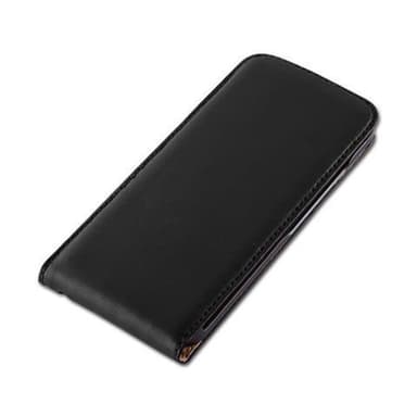 iPhone 6 PLUS / 6S PLUS Deksel Flip Case (svart)
