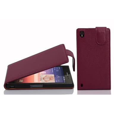 Huawei ASCEND P7 Deksel Cover Etui (lilla)