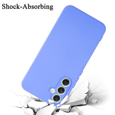 Samsung Galaxy A34 5G silikondeksel case (Lilla)