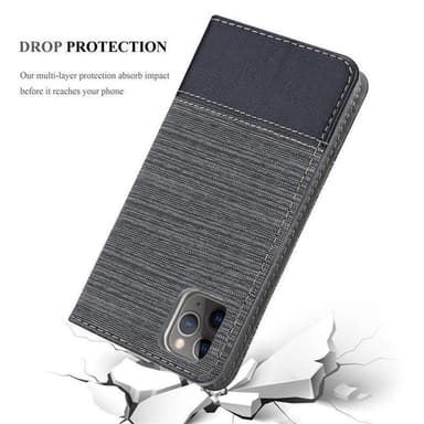 iPhone 11 PRO MAX lommebokdeksel etui (grå)