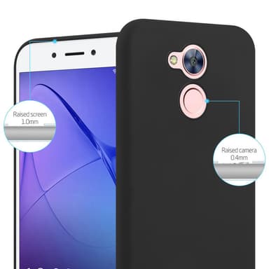 Deksel Honor 6A PRO / 5C PRO Silikon cover (svart)
