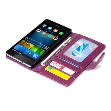 Huawei P8 LITE 2015 lommebokdeksel case (lilla)