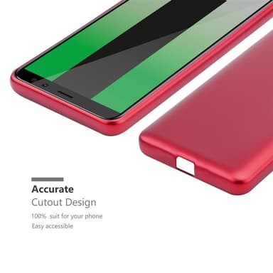 Deksel Huawei MATE 10 LITE Case Cover (rød)