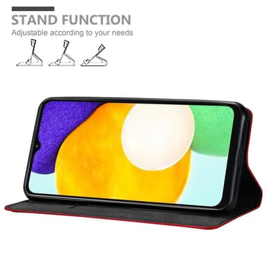 Samsung Galaxy A13 5G lommebokdeksel case (rød)