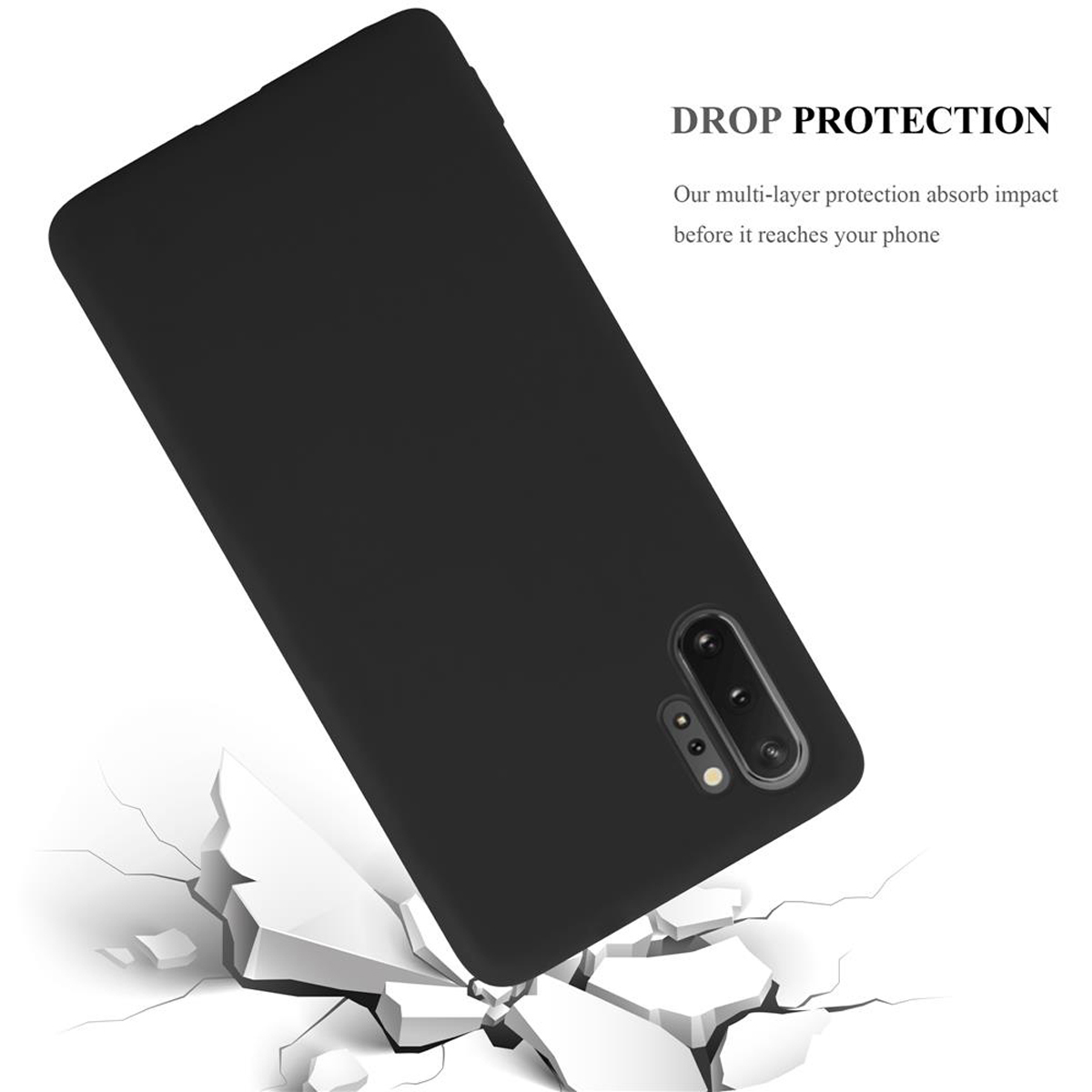Deksel Samsung Galaxy NOTE 10 PLUS Silikon cover
