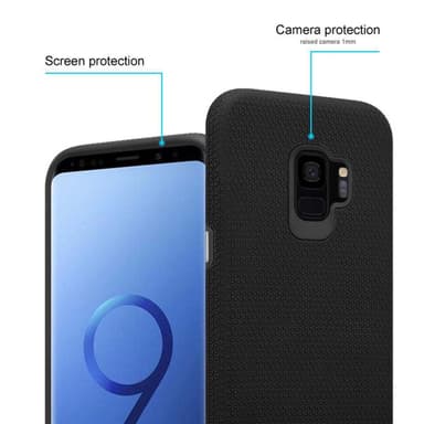 Samsung Galaxy S9 Deksel Case Cover (svart)