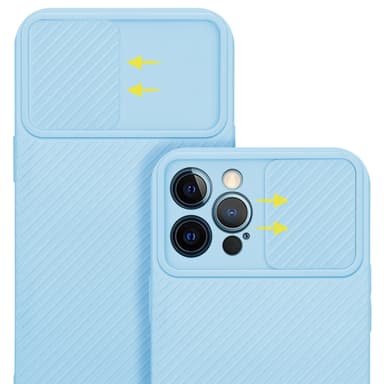 Deksel iPhone 12 PRO MAX cover (blå)
