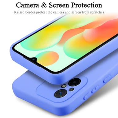 Redmi 12C silikondeksel case (Lilla)