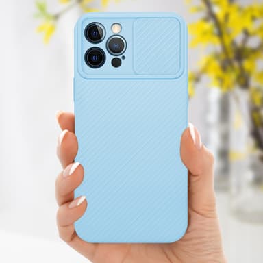 Deksel iPhone 12 PRO MAX cover (blå)