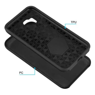 Samsung Galaxy S9 Deksel Case Cover (svart)