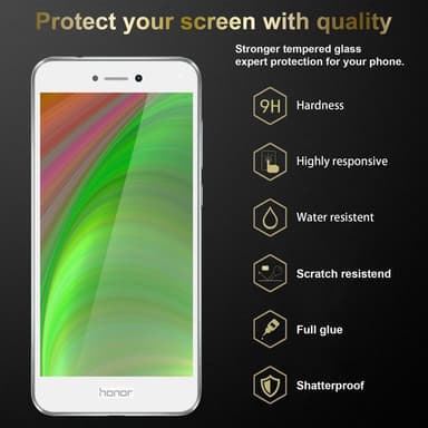 Honor 8 LITE 3x Skjermbeskytter Skärmskydd