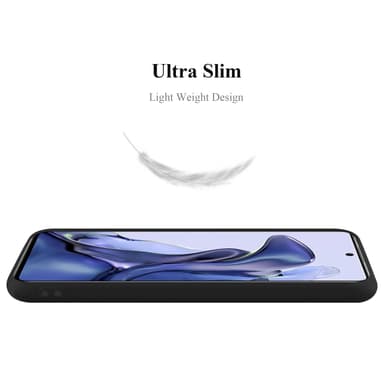 Deksel Xiaomi 11T / 11T PRO Silikon cover (svart)