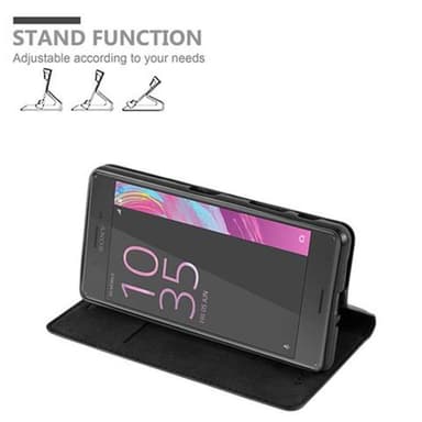 Sony Xperia X PERFORMANCE lommebokdeksel case (svart)