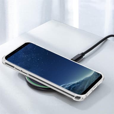 Samsung Galaxy S8 Deksel Case Cover (gjennomsiktig)