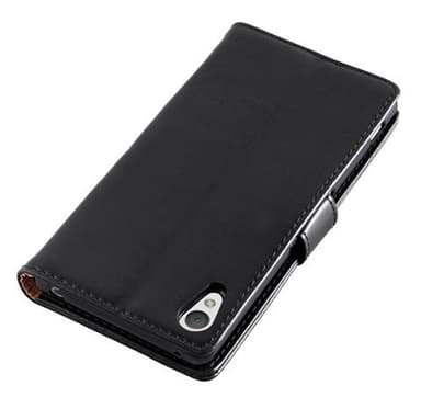 Sony Xperia Z3 PLUS / Z4 lommebokdeksel etui (svart)