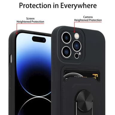 iPhone 14 PRO MAX Deksel case (Svart)