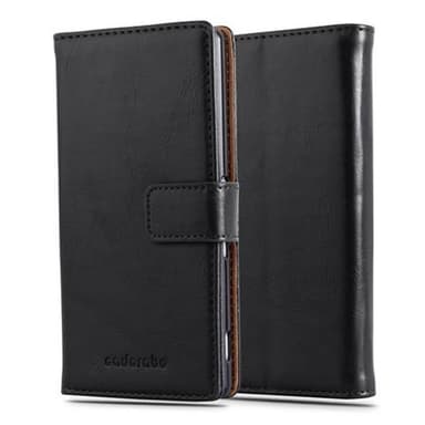 Sony Xperia Z3 PLUS / Z4 lommebokdeksel etui (svart)