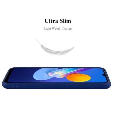 Deksel Vivo Y52 5G / Y72 5G Silikon cover (blå)