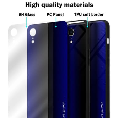 iPhone XR Deksel Case Cover (lilla)