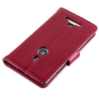 Nokia Lumia 925 lommebokdeksel etui (rød)