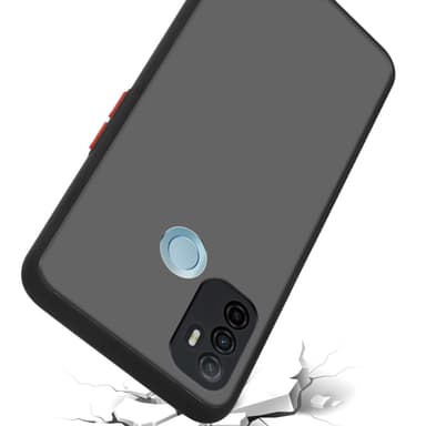 Oppo A53s Deksel Case Cover (Svart)