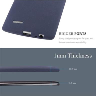 Deksel LG G4 / G4 PLUS case (blå)