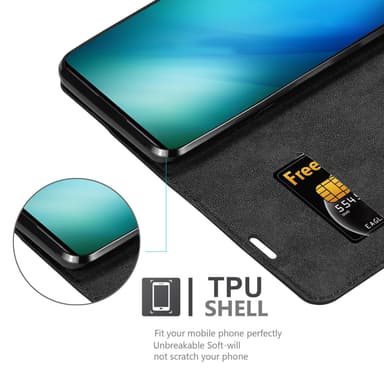Vivo NEX 3 lommebokdeksel case (svart)