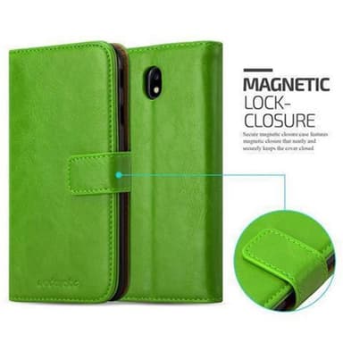 Samsung Galaxy J7 2017 lommebokdeksel etui (grønn)