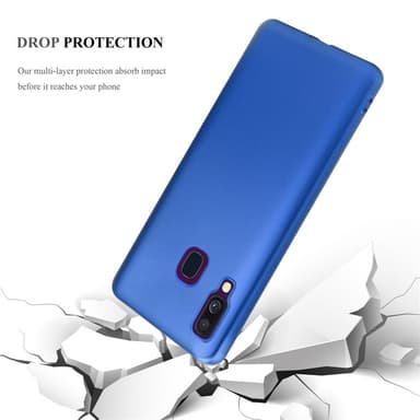 Deksel Samsung Galaxy A40 Case Cover (blå)