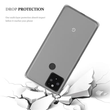 Google PIXEL 5 deksel ultra slim (gjennomsiktig)