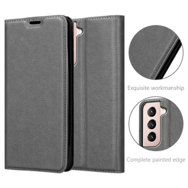 Samsung Galaxy S21 5G lommebokdeksel case (grå)