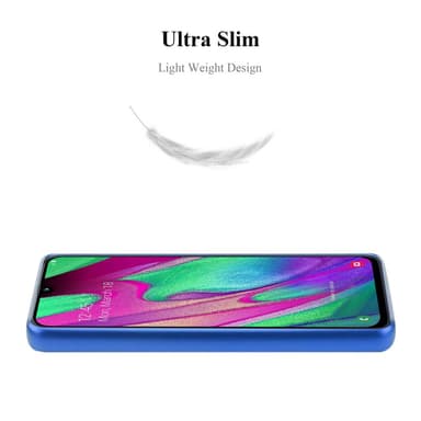 Deksel Samsung Galaxy A40 Case Cover (blå)