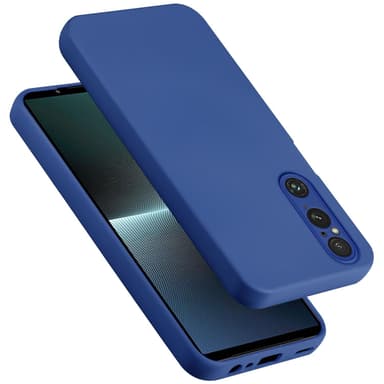 Sony Xperia 1 V silikondeksel case (blå)
