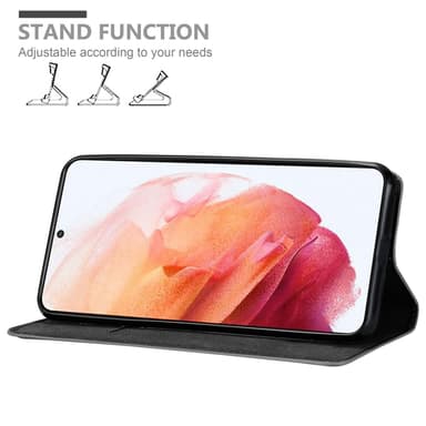 Samsung Galaxy S21 5G lommebokdeksel case (grå)