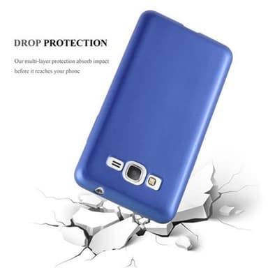 Deksel Samsung Galaxy GRAND PRIME Case Cover (blå)