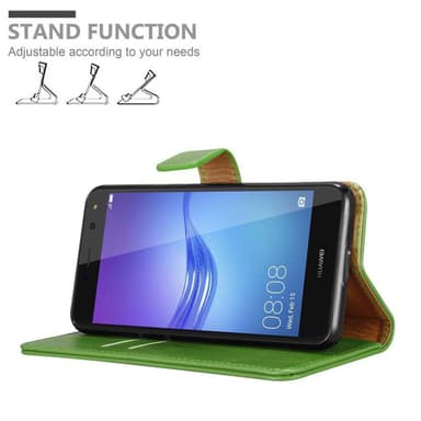 Huawei Y5 2017 / Y6 2017 lommebokdeksel etui (grønn)