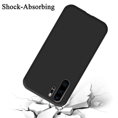 Huawei P30 PRO silikondeksel case (svart)