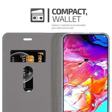 Samsung Galaxy A70 / A70s lommebokdeksel etui (grå)