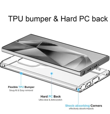 Samsung Galaxy S24 Ultra deksel ultra slim